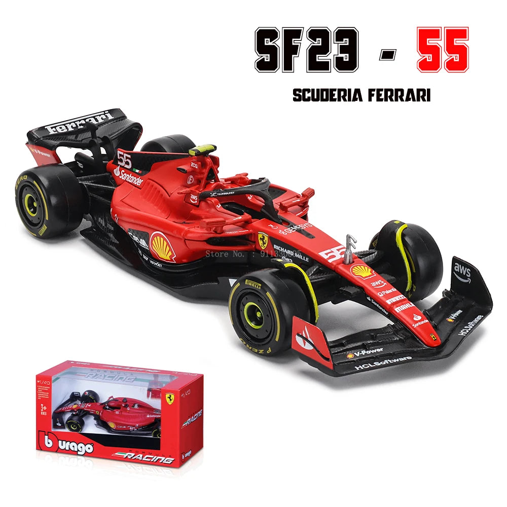 Bburago 1:43 NEW 2023 Mclaren F1 Team MCL60 4# Lando Norris 81# Oscar Piastri Formula One Alloy Super Toy Die Cast Car Model