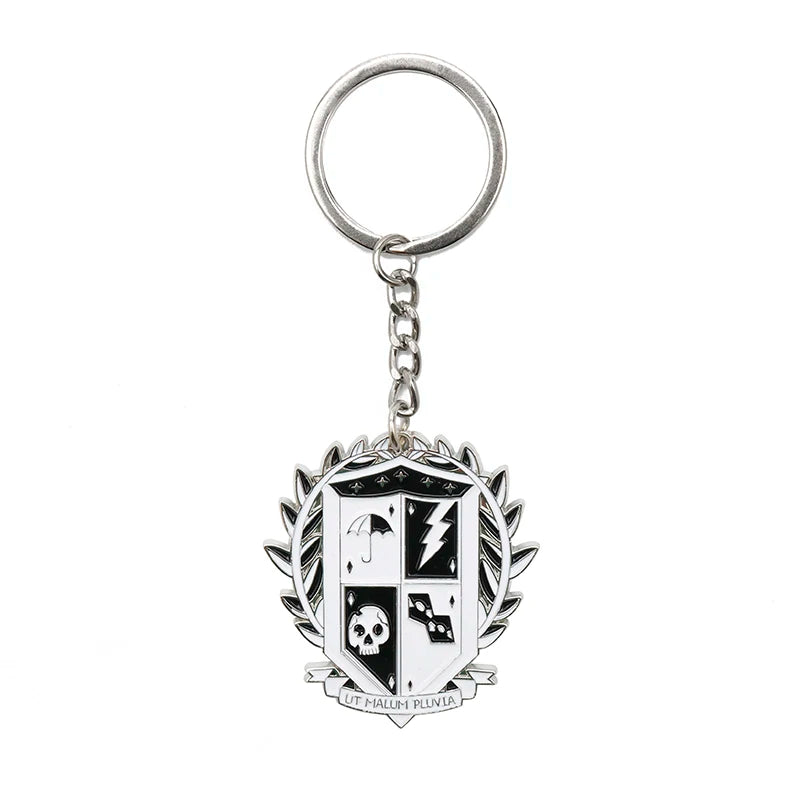 Fantasy American Drama Umbrella Academy Necklace the Umbrella Academy Badge Pendant Necklace Bead Chain Women Men Jewelry Gift