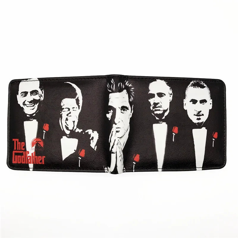 The Godfather Men Wallet Short Purse with Card Holder Dollar Price