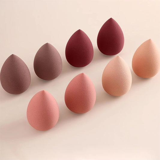 8 Pcs Beauty Egg Makeup Sponge Blenders Beauty Sponges Foundation Applicator