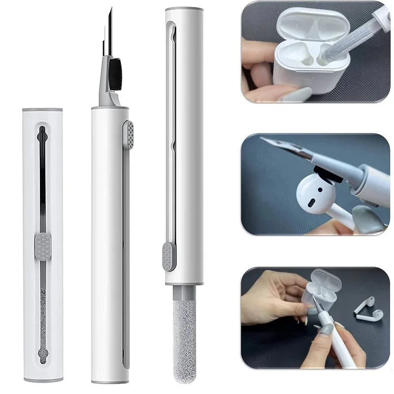 Bluetooth Earphone Cleaner Kit for Airpods Pro 1 2 3 Earbuds Case Cleaning Pen Brush Tool for Xiaomi Huawei Lenovo Headset