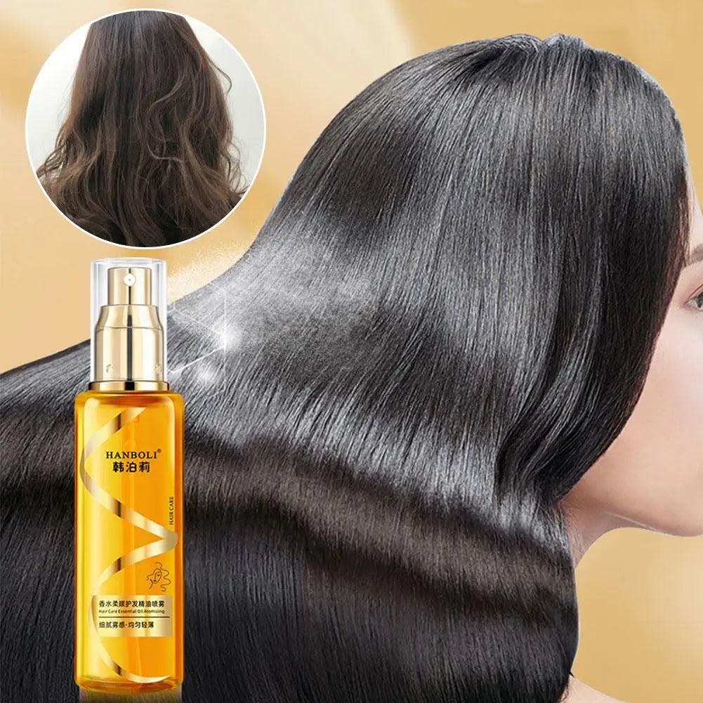 Fragrance Hair Care Essential Oil Anti-Frizz Hairs Smooth Serum Hair Oil Repair Perfume Essence Spray Aromatic Hair Care Oil