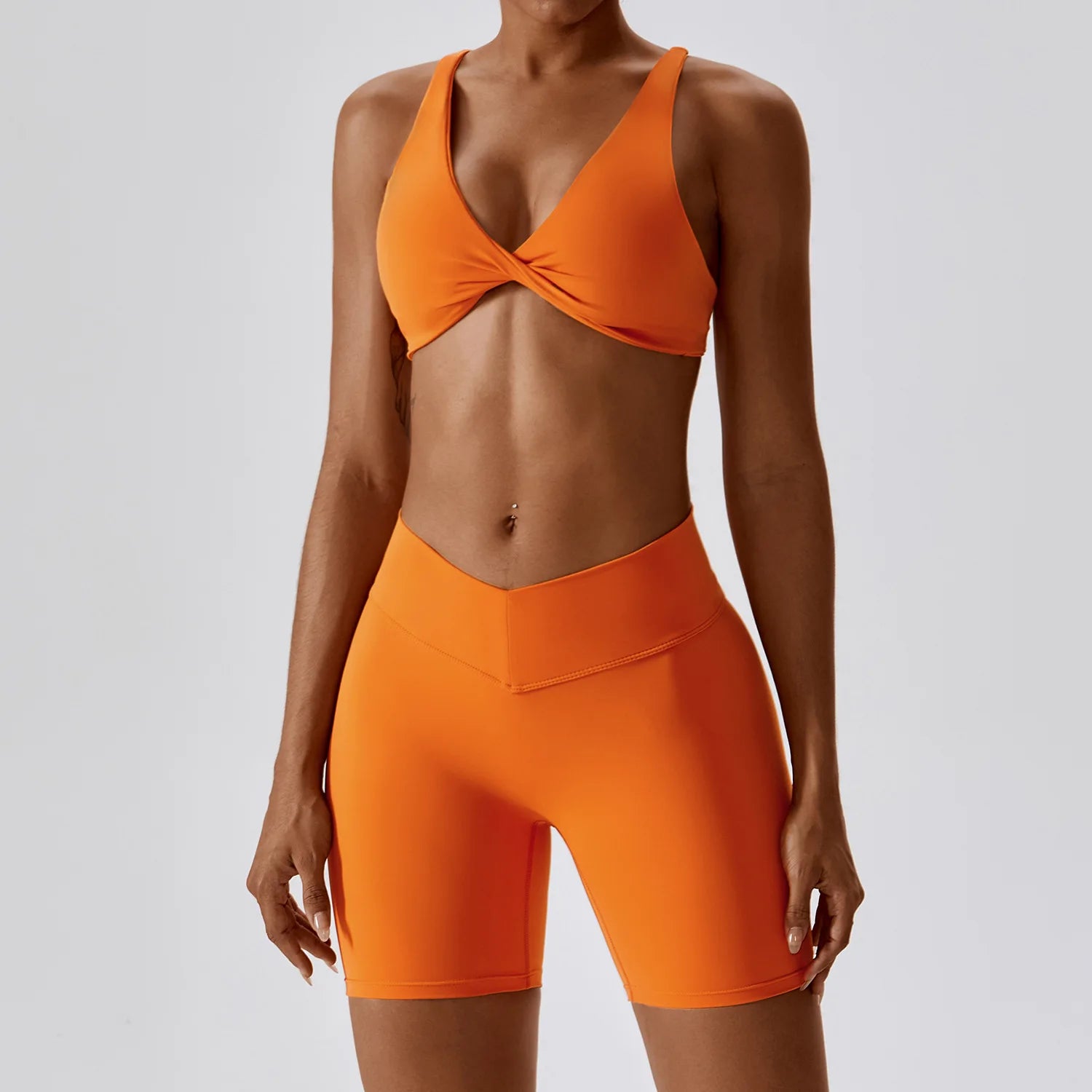 Summer Seamless Yoga Set Workout Outfits Women Sport Bra High Waist Shorts Yoga Legging Suit Sexy Running Fitness Sport Clothing