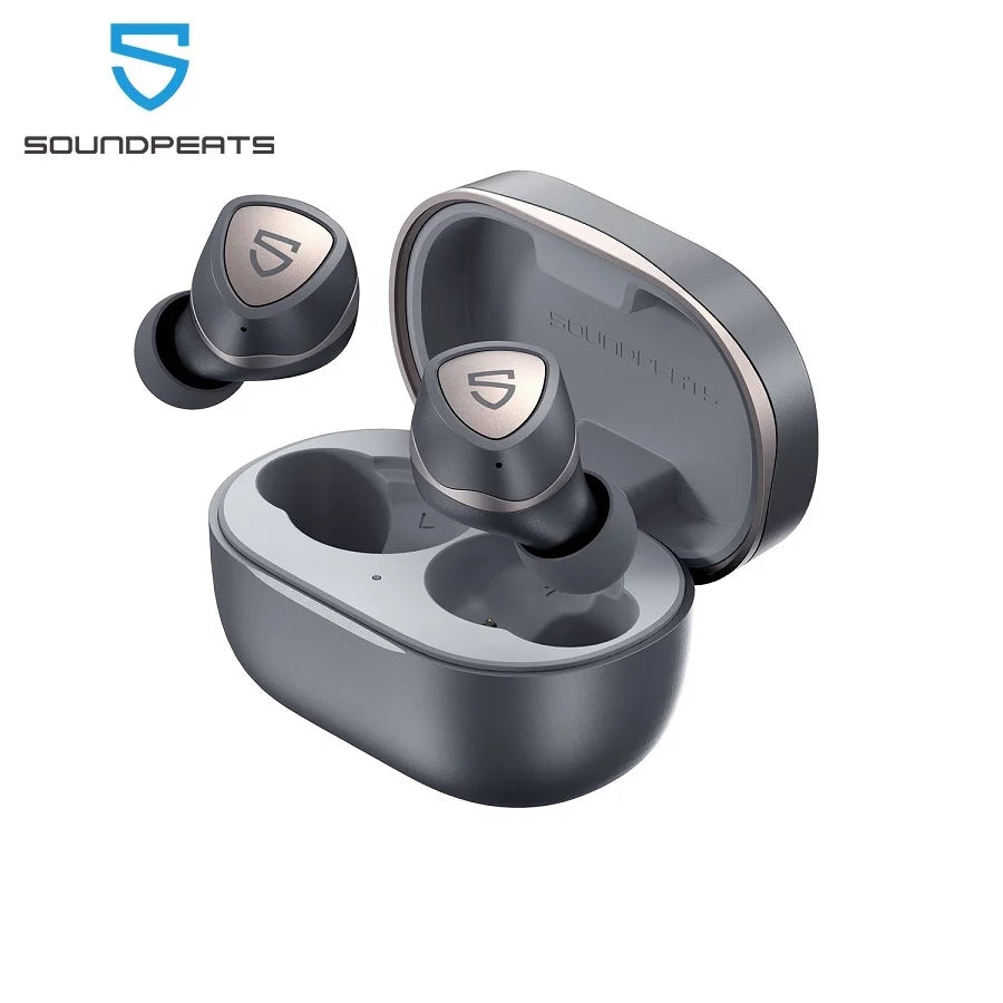 Sonic Bluetooth 5.2 Wireless Earphones QCC3040 Aptx-Adaptive CVC 8.0 TWS Mirroring Earbuds Game Mode 45H Playtime