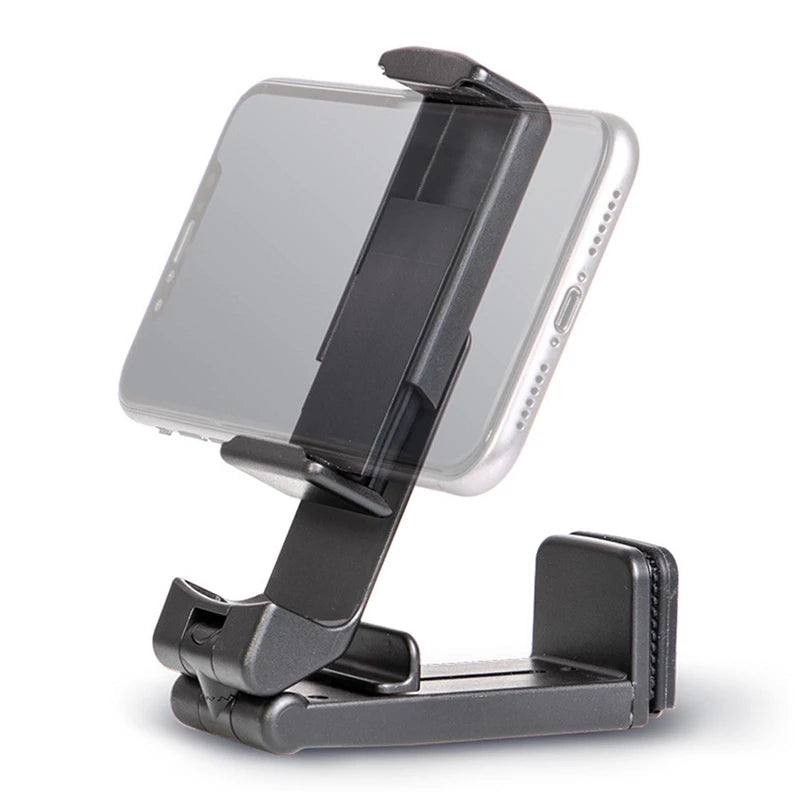 360° Rotation Airplane Flight Phone Holder Clip Car Mount Desk Train Seat Cellphone Stand Support Foldable Travel Phone Holders