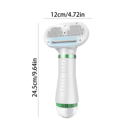 Pet Spray Comb Hair Care for Dogs and Cats Remove Shedding Hair, Humidifying Drying Hair Dryer Safe Pet Hair Care Dog Comb