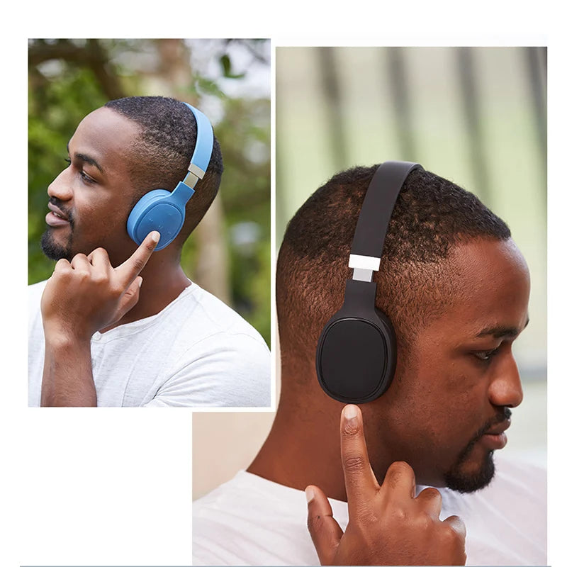 Bluetooth 5.0 Headphones Headset Fashionable Wireless Stereo HIFI Headphones for Phones PC and Music Support 3.5Mm Audio