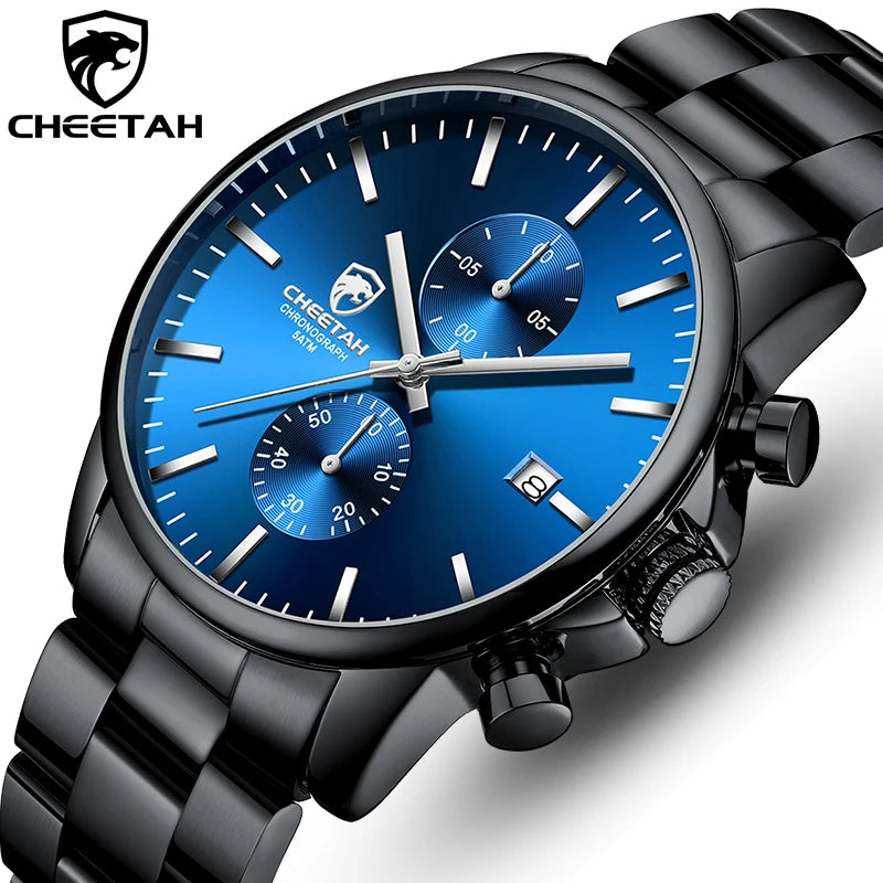 Men Watch Top Brand Fashion Sport Mens Watches Waterproof Business Quartz Male Clock Man Stainless Steel Wristwatches