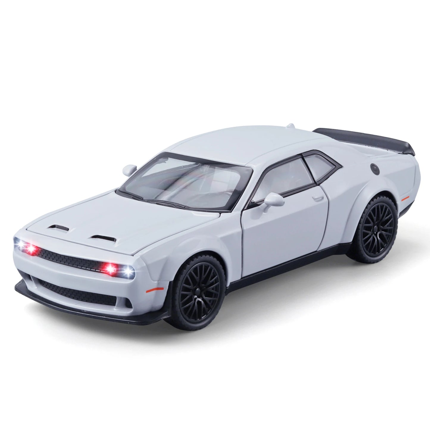 1/32 Hellcat Redeye Alloy Diecast Muscle Car Model Sound & Light Children'S Toy Collectibles Birthday Gifts Original Box Present