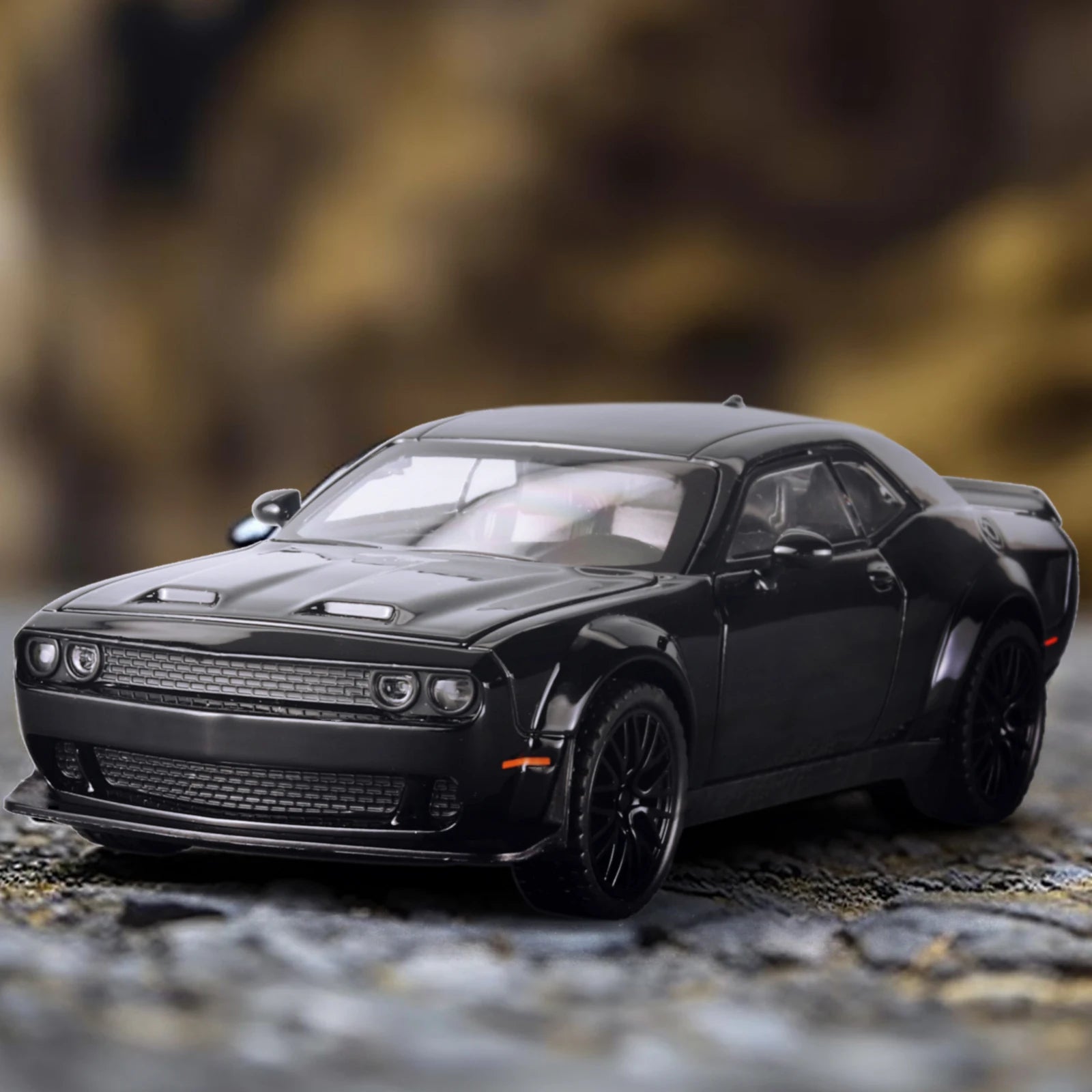 1/32 Hellcat Redeye Alloy Diecast Muscle Car Model Sound & Light Children'S Toy Collectibles Birthday Gifts Original Box Present