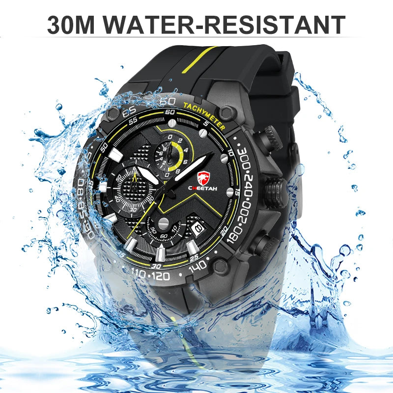 2020 New  Men Watch Top Brand Luxury Fashion Chronograph Sports Waterproof Quartz Wristwatch Male Clock Relogio Masculino