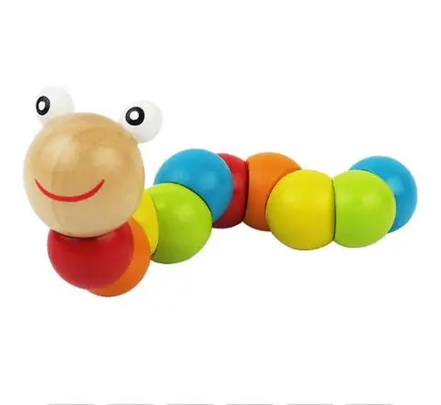 Montessori Wooden Rattles for Baby Crib Toys Baby Rattle Educational Musical Wooden Toys Children Games Baby Toys 0 12 Months