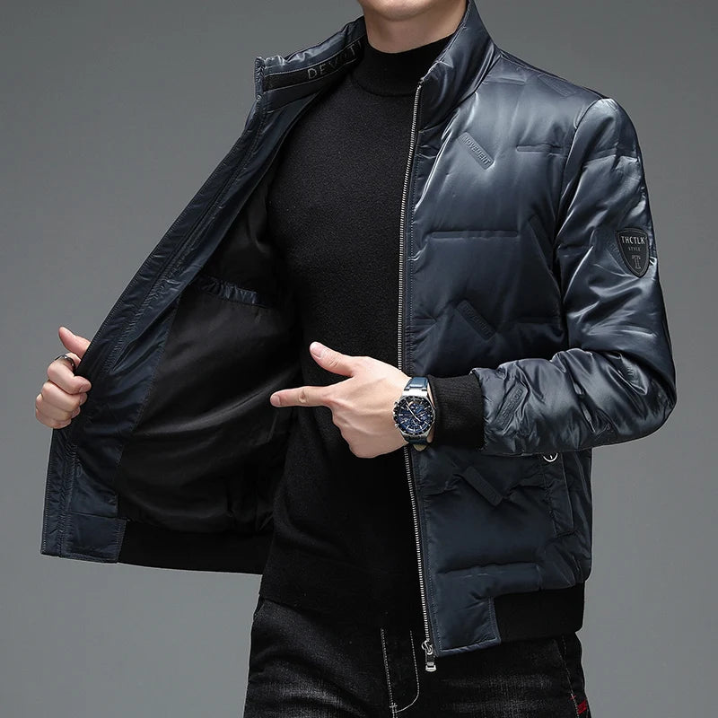 Winter Designer Brand Casual Fashion Streetwear White Duck down Jacket Mens Wenter Windbreaker Puffer Coats Mens Clothes 2023