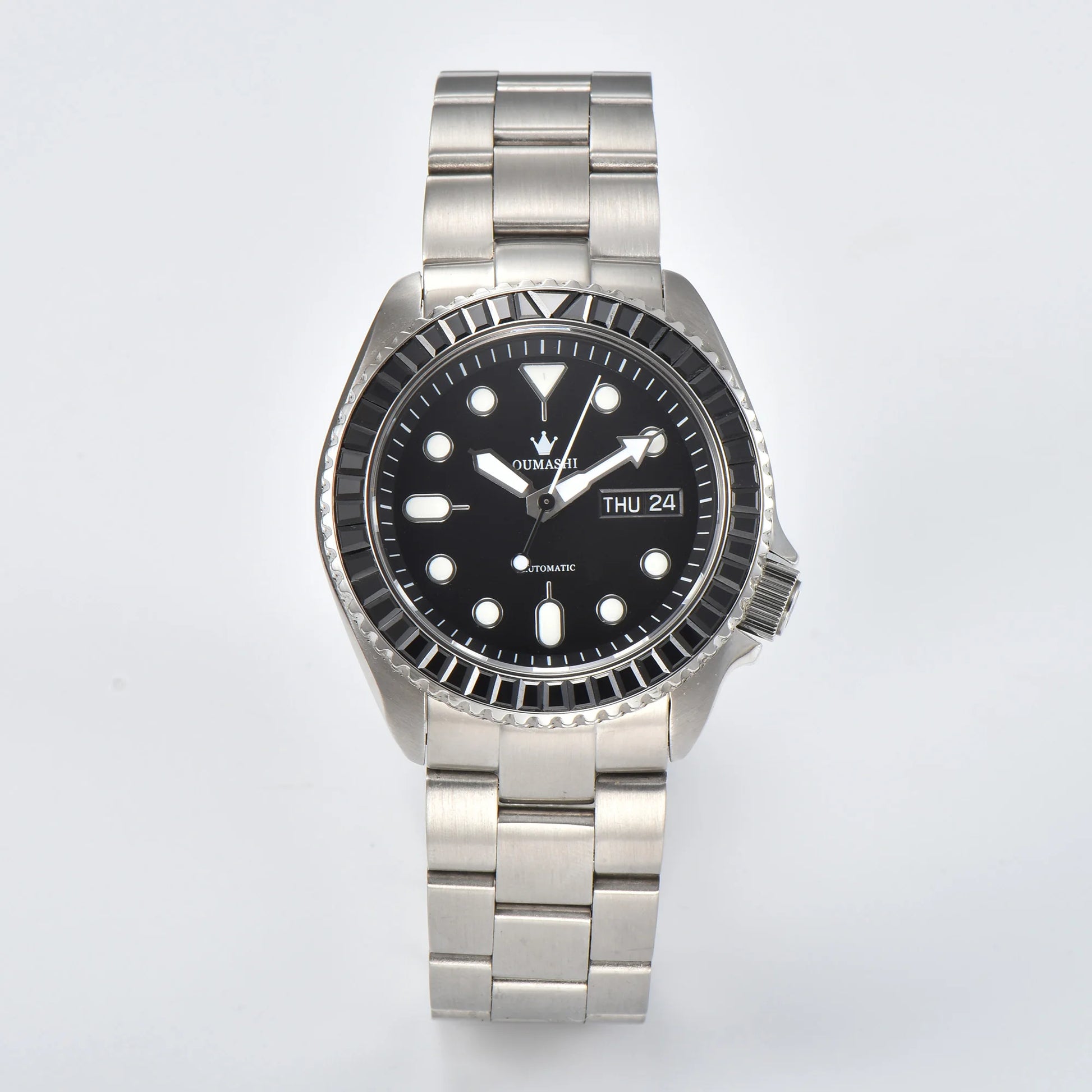 NH36 Watch SKX007  Men Watch New Men Luxury Automatic Mechanical NH35 Watch Movement Stainless Steel Waterproof Watch