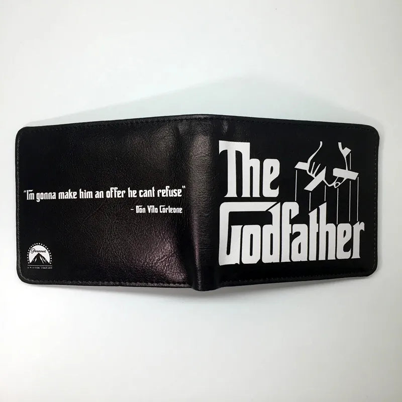 The Godfather Men Wallet Short Purse with Card Holder Dollar Price