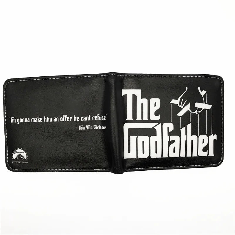 The Godfather Men Wallet Short Purse with Card Holder Dollar Price