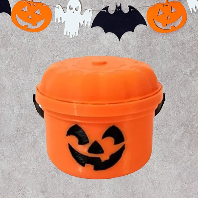 Halloween Pumpkinfor Party Favors Halloween S Small Bucket Cute Pumpkin Trick Bucket Party Holiday Decorations Accessories