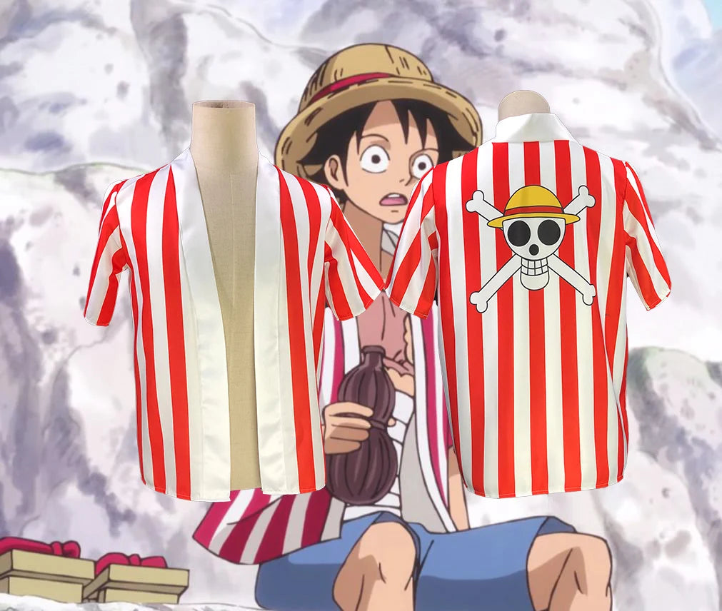 ONE PIECE TV Monkey D Luffy Cosplay Costume Halloween Costume Dress