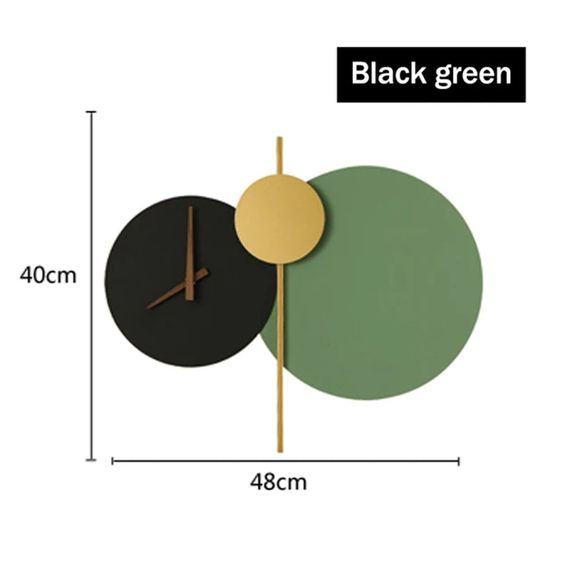 Nordic Designer Led Wall Light round Clock Creative Wall Lamp for Living Room Hallway Art Sconce Indoor Decor Light Fixtures