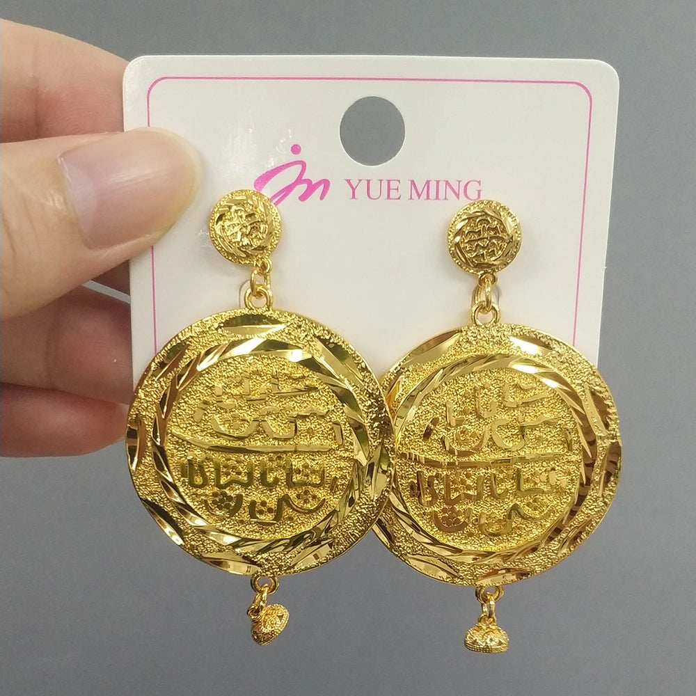 Big Hoop Earrings for Women Thick Metal Gold Color Twisted New Design Loop Earrings 2022 Stud Trend Charm Large Earring