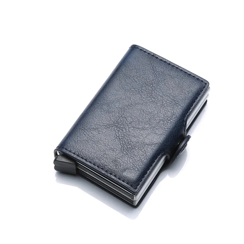 Engraving Rfid Carbon Fiber Leather Men Wallet Money Bag Purse Small Mini Card Holder Portomonee Male Walet Pocket PORTFOLIO