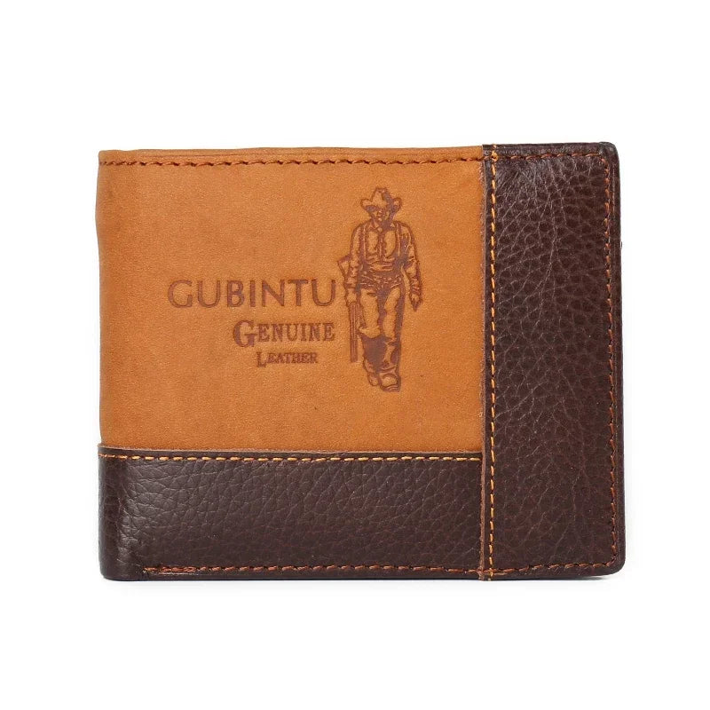 100% Cow Genuine Leather Men Wallet Many Departments Short Bifold Man Wallets Zipper Coin Pocket Card Holder Purses Male Wallets