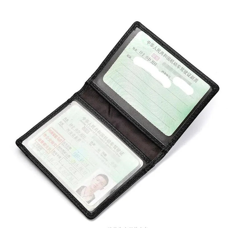 Super Slim Soft Wallet 100% Genuine Leather Mini Credit Card Holder Wallets Purse Thin Small Card Holders Men Wallet