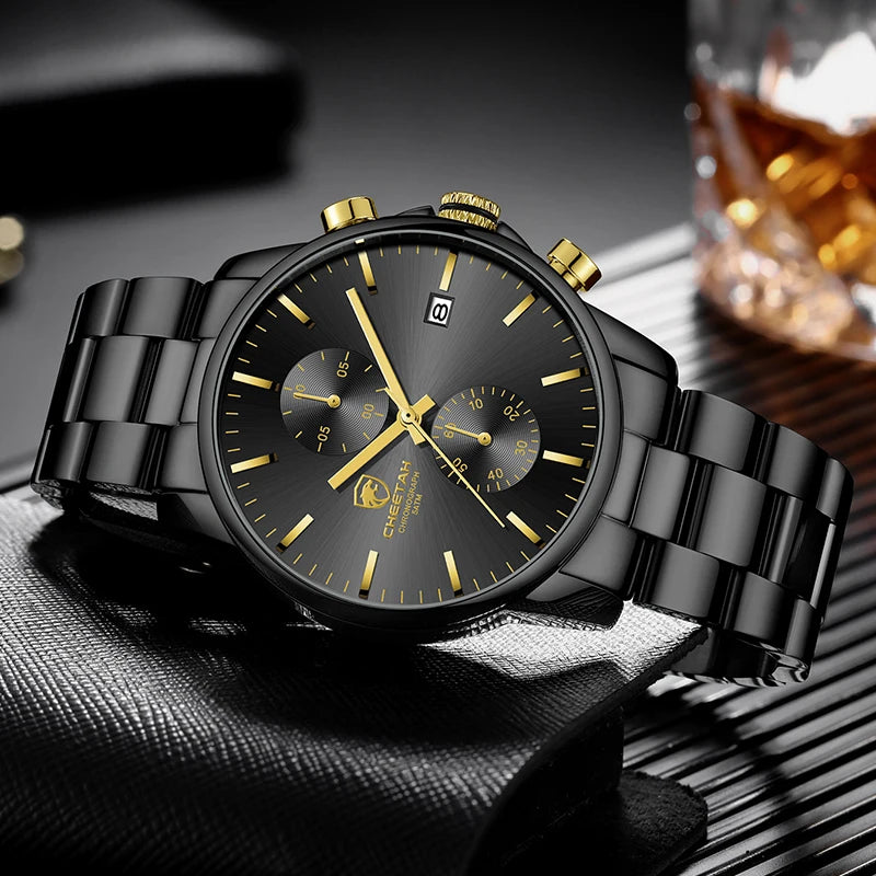 Men Watch Top Brand Fashion Sport Mens Watches Waterproof Business Quartz Male Clock Man Stainless Steel Wristwatches