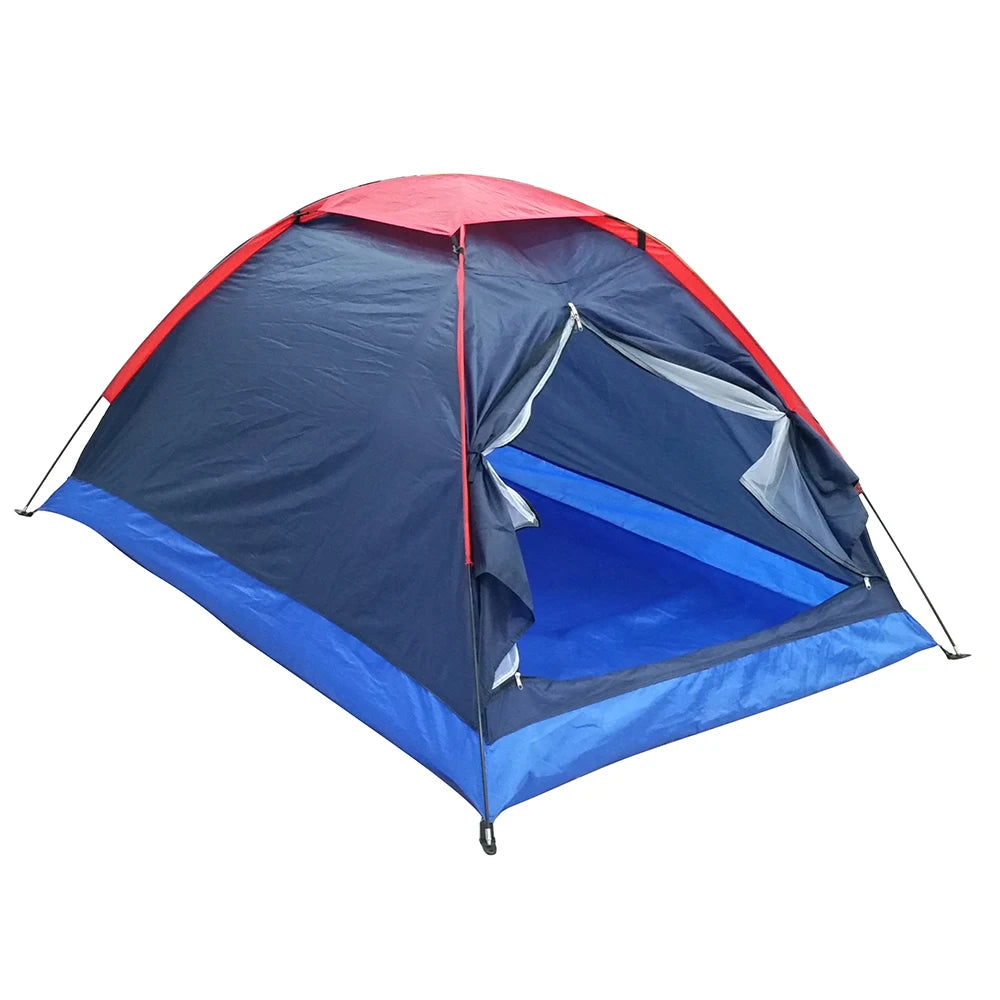 2 People Outdoor Travel Camping Tent with Bag Camping Tent Travel Camping Tents Outdoor Camping Beach Tents