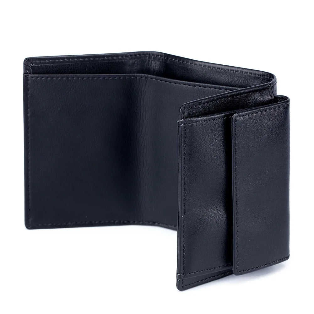 Men Wallet Genuine Leather Coin Purse Short Credit Card Holder