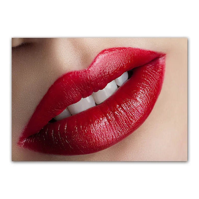 Beauty Nail Shop Art Poster Photo Wall Decoration Beauty Eeyelash Makeup Print Poster Canvas Painting HD2593