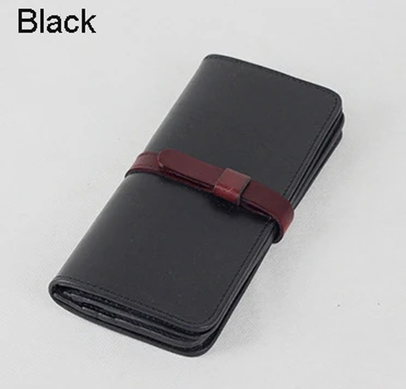 Luxury Handmade Men Genuine Leather Wallet Men Purse Women Leather Long Wallet Clutch Bag Male Purse Money Bag