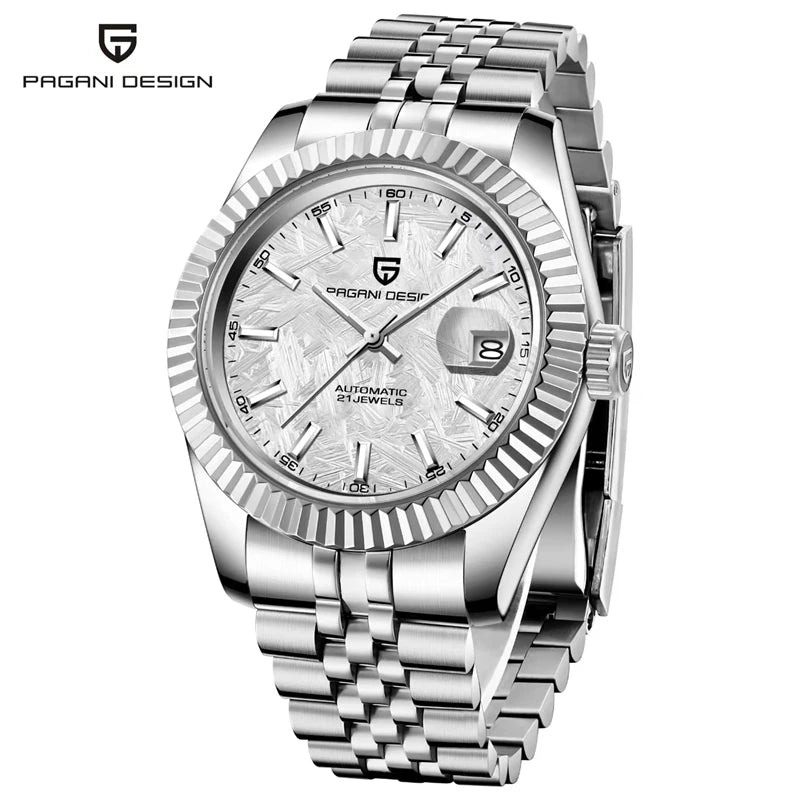 Men Mechanical Watch Luxury Automatic Watch Sport Stainless Steel 100M Waterproof Watch for Men